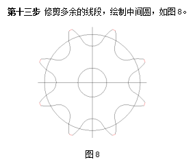 机械设计中链轮参数计算和cad标准画法