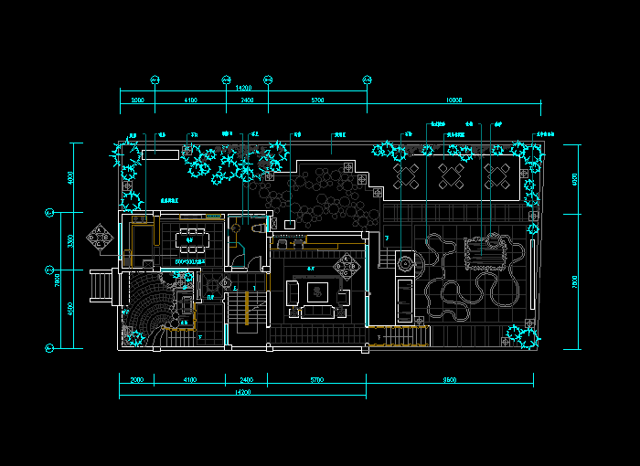 古名居建造翻新CAD设计建筑图1