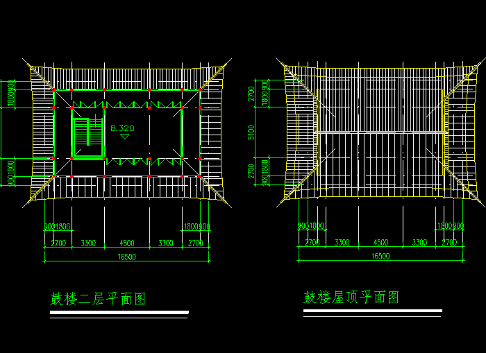 古建筑CAD设计图纸1