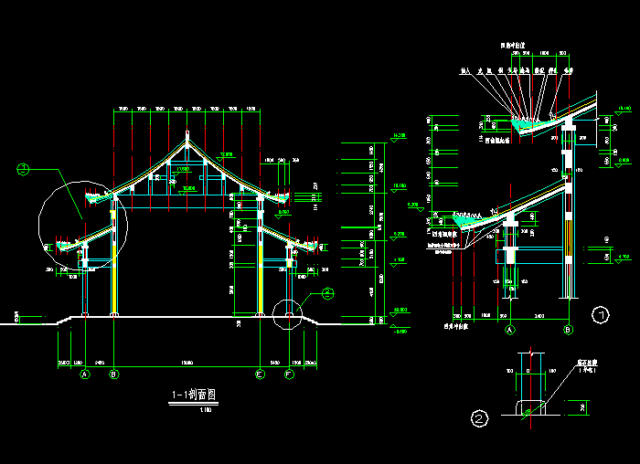 古建筑CAD设计图纸2