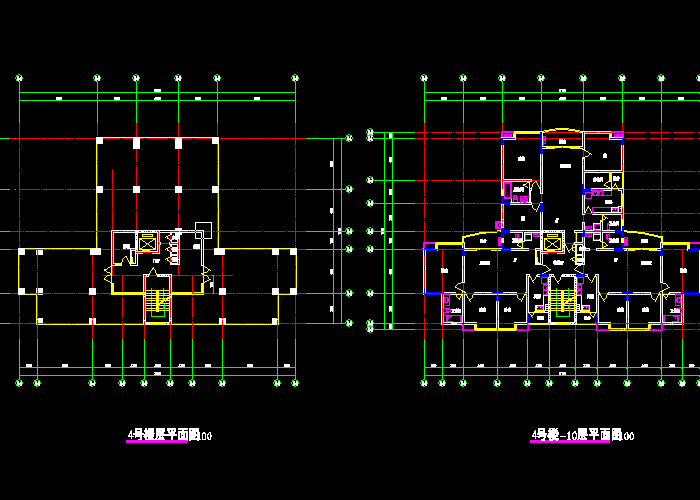 高层住宅楼建设施工图纸分享