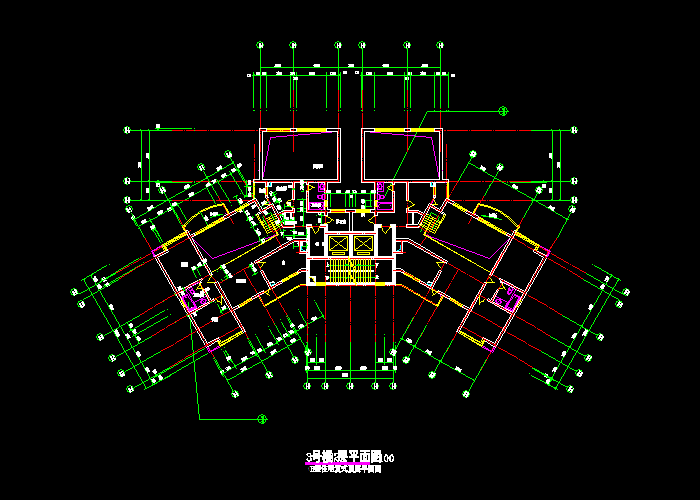 高层住宅楼建设施工图纸分享