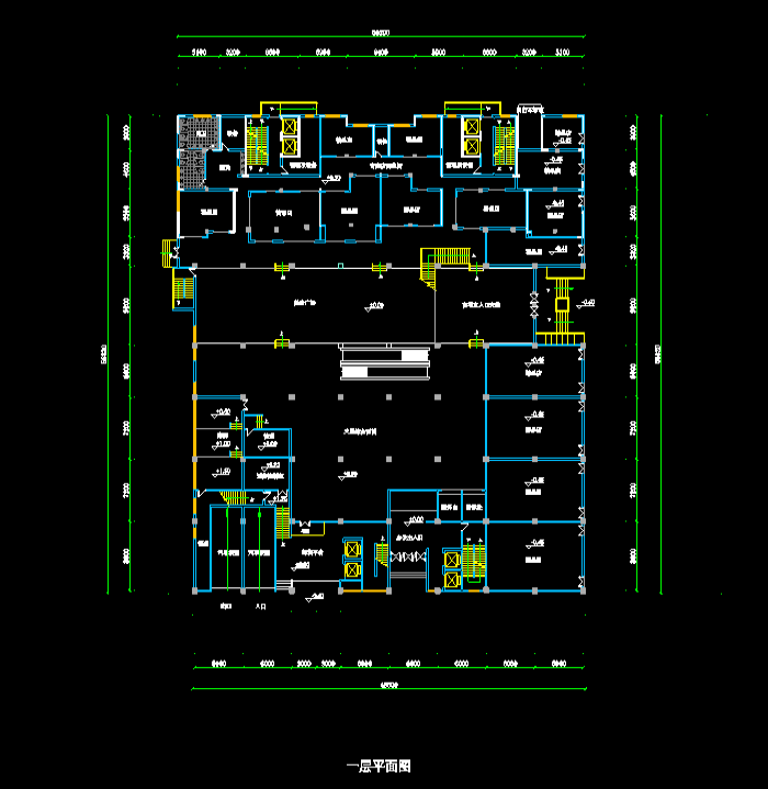 某大型商场建筑CAD施工图2