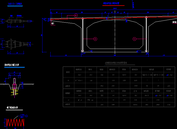 桥梁钢筋构造施工图纸5