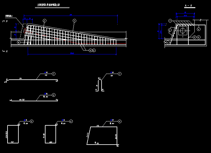 桥梁钢筋构造施工图纸7