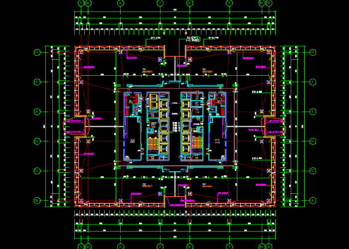 CAD建筑施工修建图纸