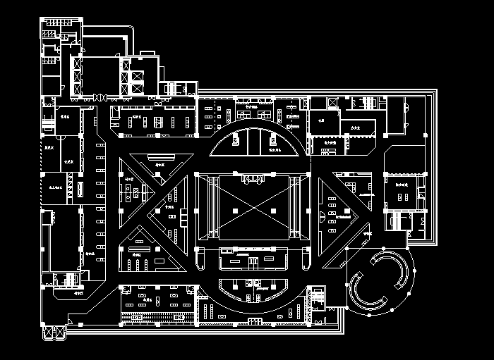 某综合楼方案CAD建筑施工图5