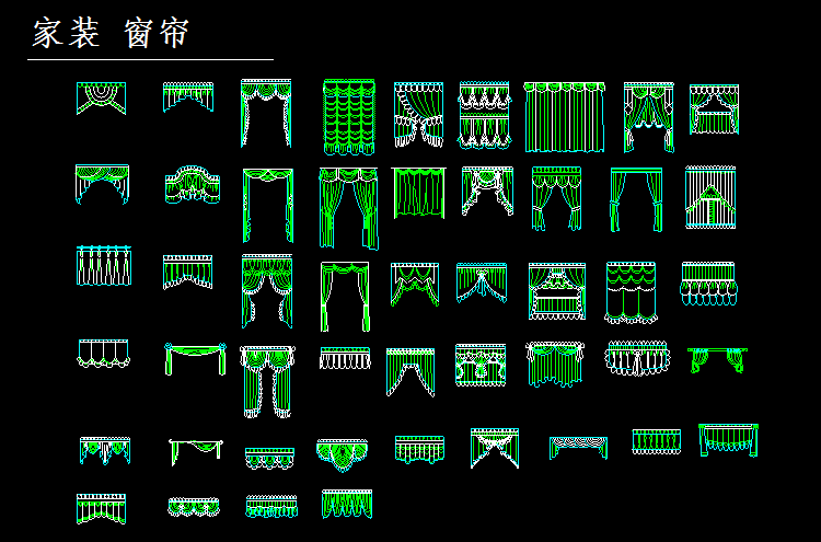 窗帘图库