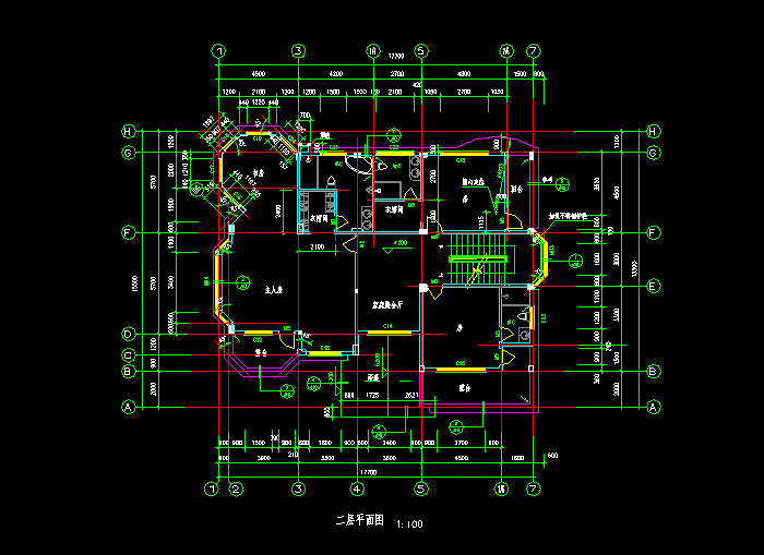 别墅建筑结构施工图纸6