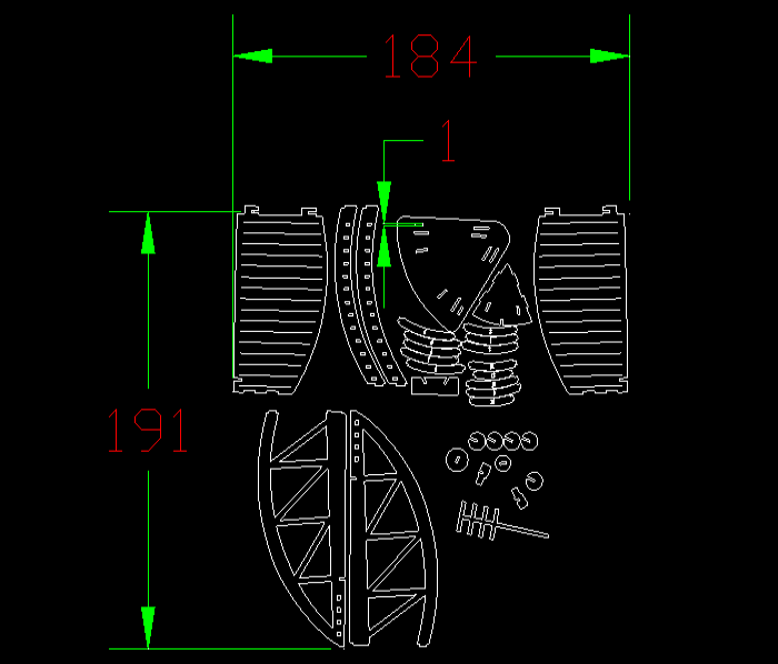 3D立体激光建筑设计图纸1