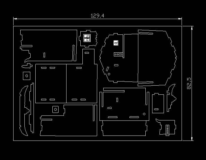 3D立体激光建筑设计图纸6