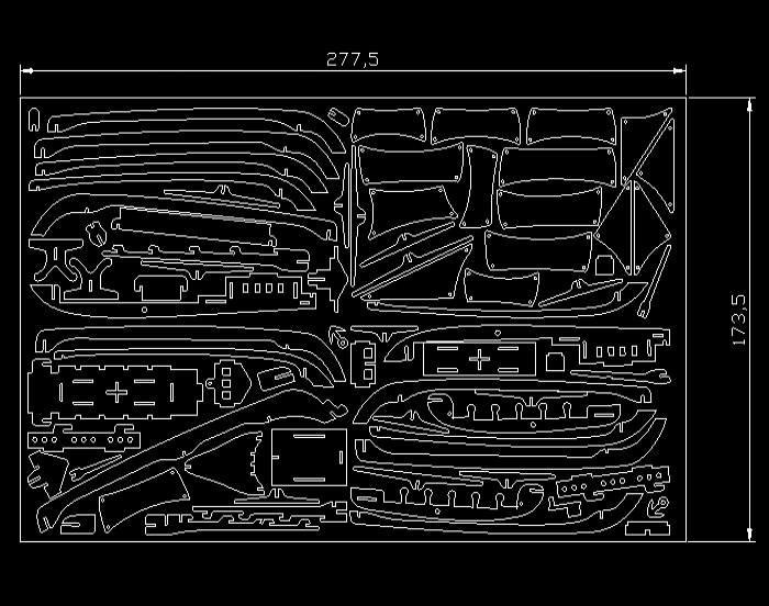 3D立体激光建筑设计图纸7