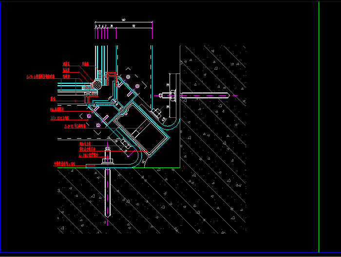 玻璃幕墙节点图