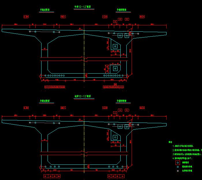 某大桥桥墩设计CAD构造图5